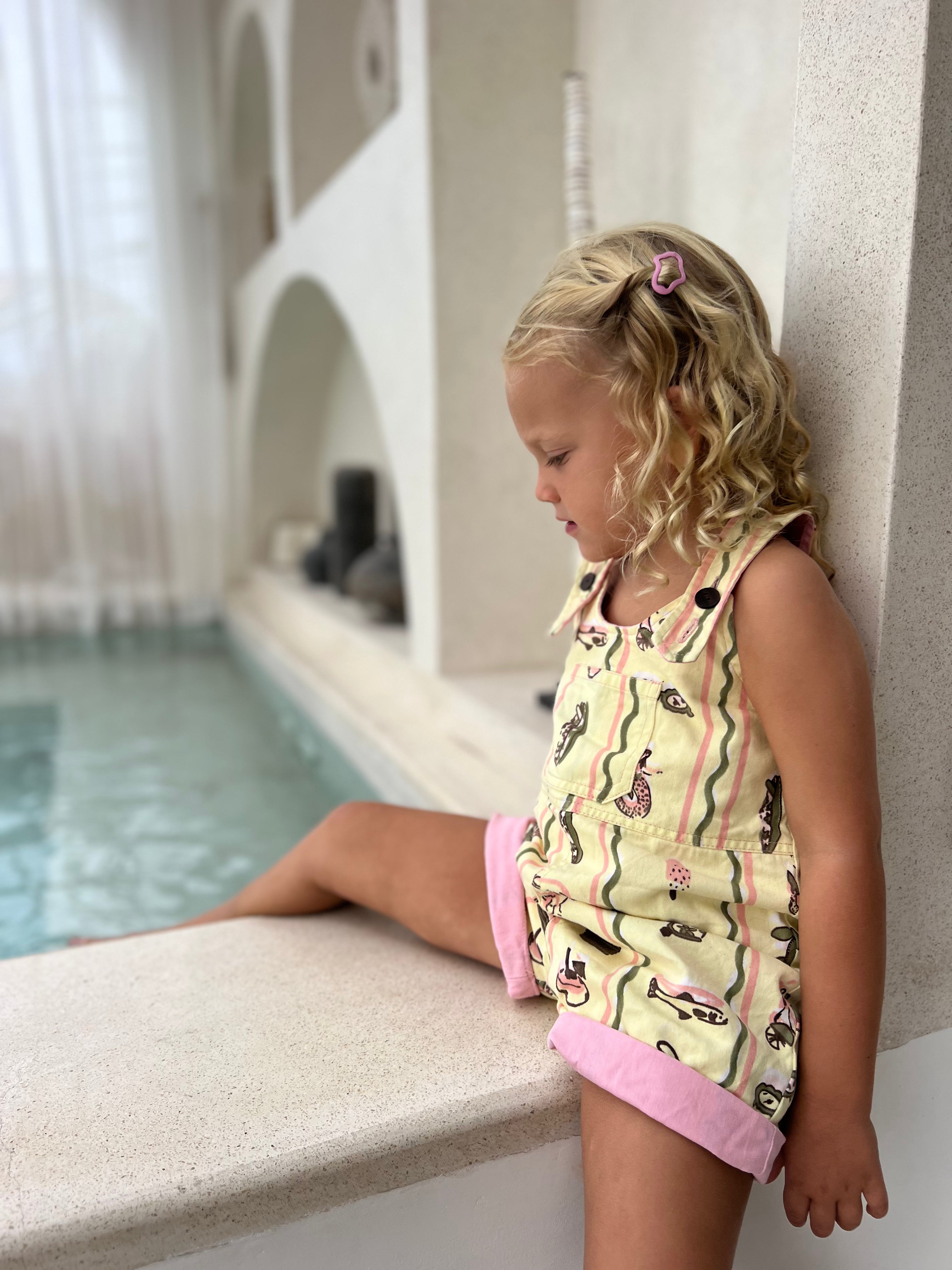 Tiki overalls Reversible (Two in one)