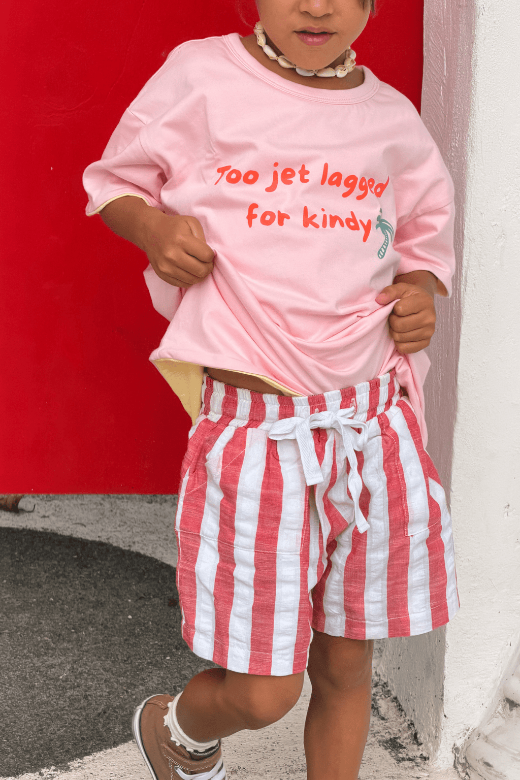 Duke Stripe Shorts – Reversible (Two shorts in one ) - LOKAL FOLK