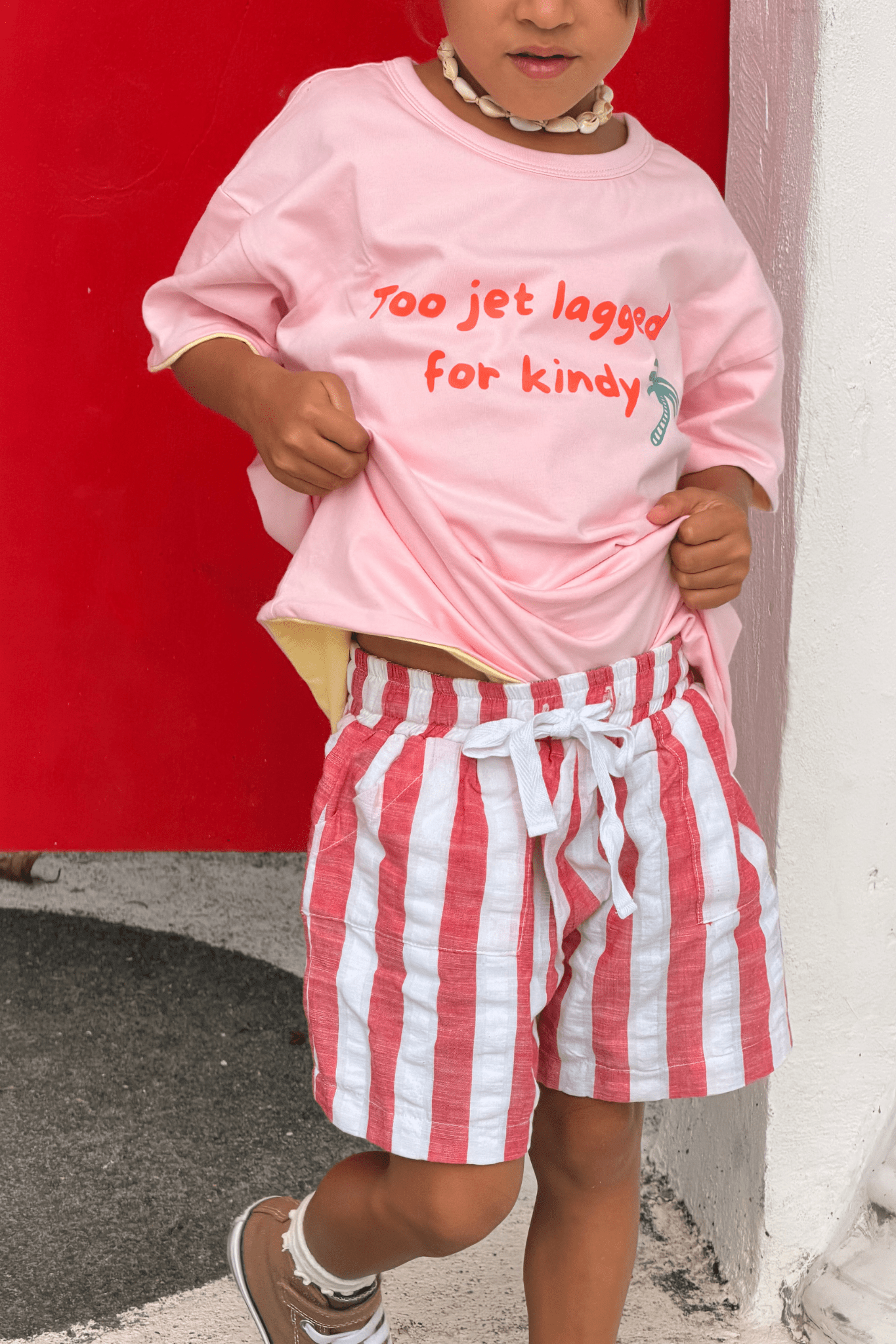 Duke Stripe Shorts – Reversible (Two shorts in one ) - LOKAL FOLK