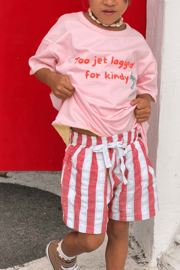 Duke Stripe Shorts – Reversible (Two shorts in one ) - LOKAL FOLK
