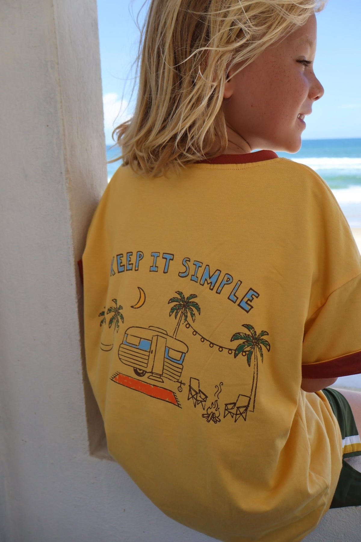Happy Camper Reversible Tee - LOKAL FOLK