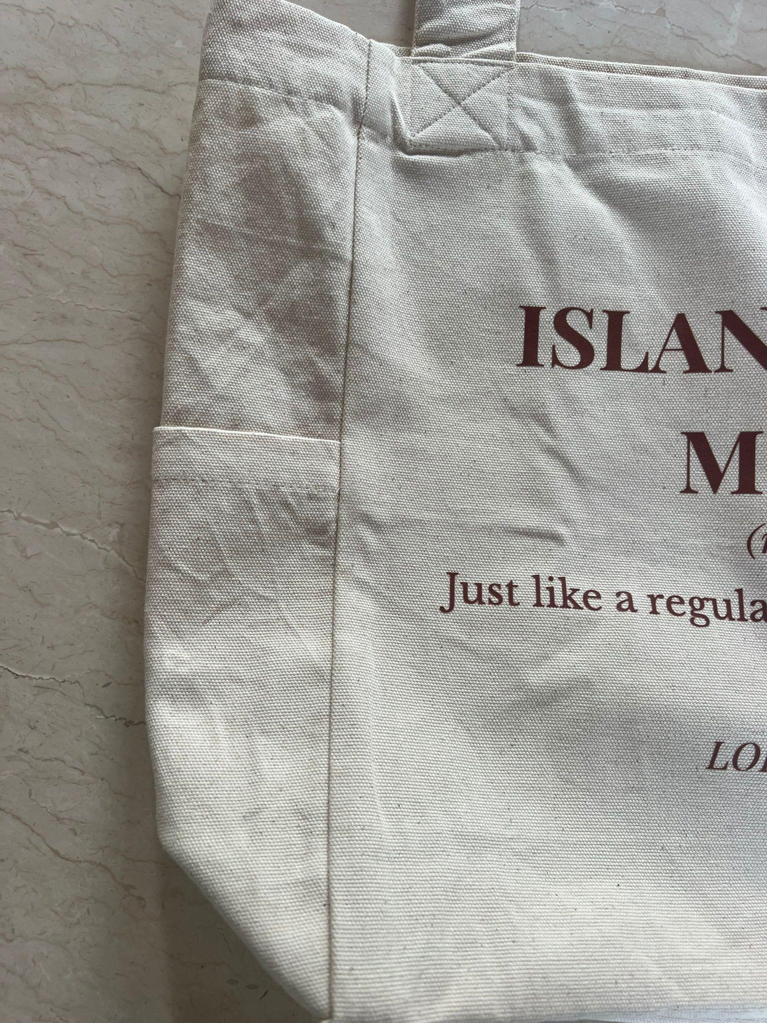 Island Time Mum Canvas Bag (PRE - ORDER) - LOKAL FOLK