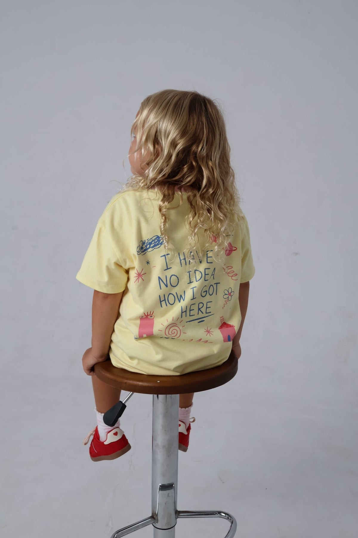 Little Menace Reversible Tee Lemon Squash - LOKAL FOLK