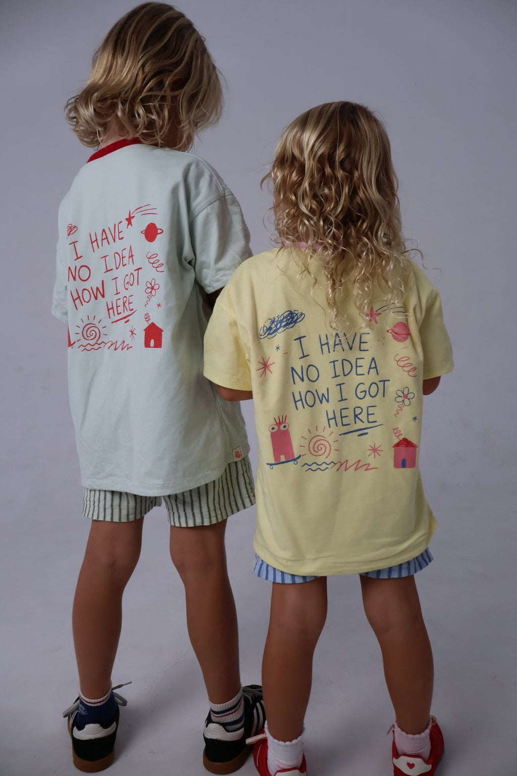 Little Menace Reversible Tee Lemon Squash - LOKAL FOLK