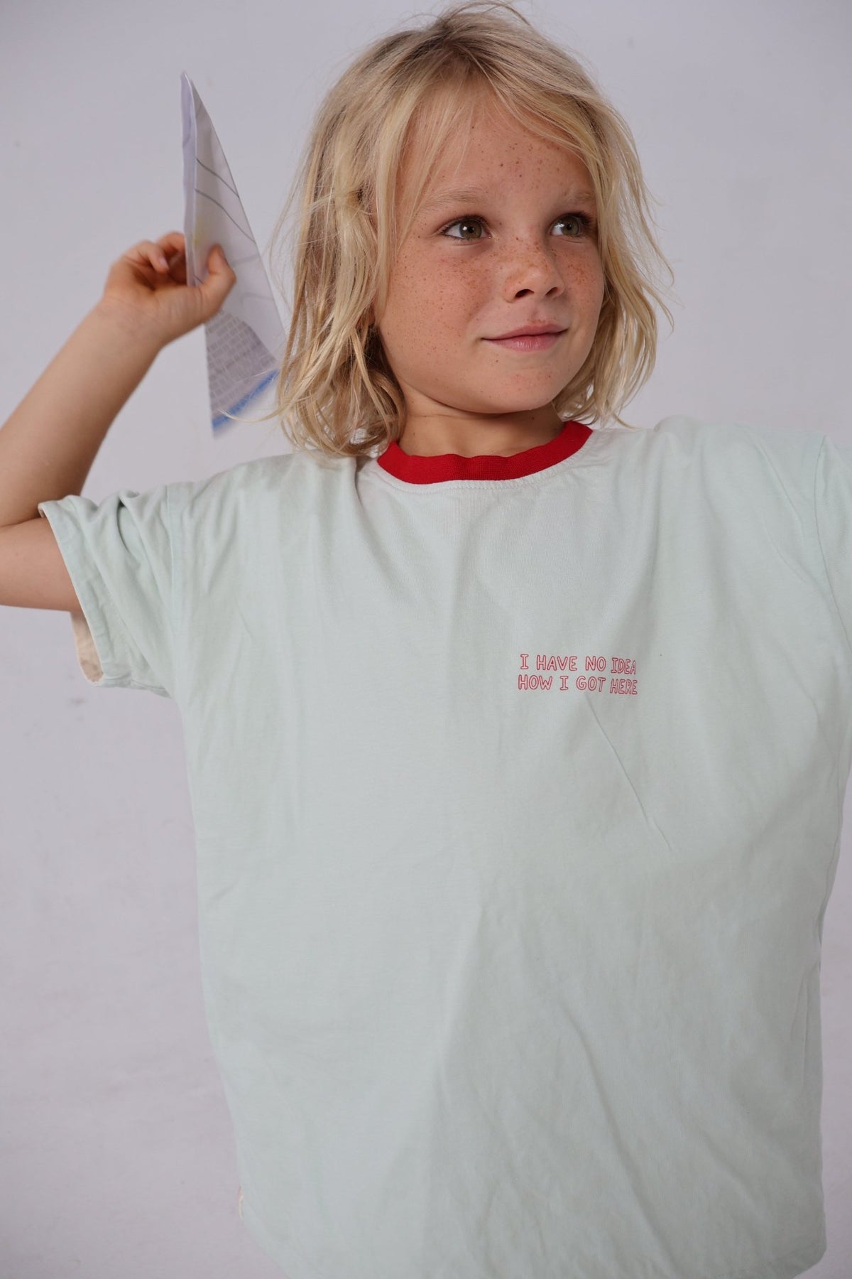 Little Menace Reversible Tee Sea/Sand - LOKAL FOLK