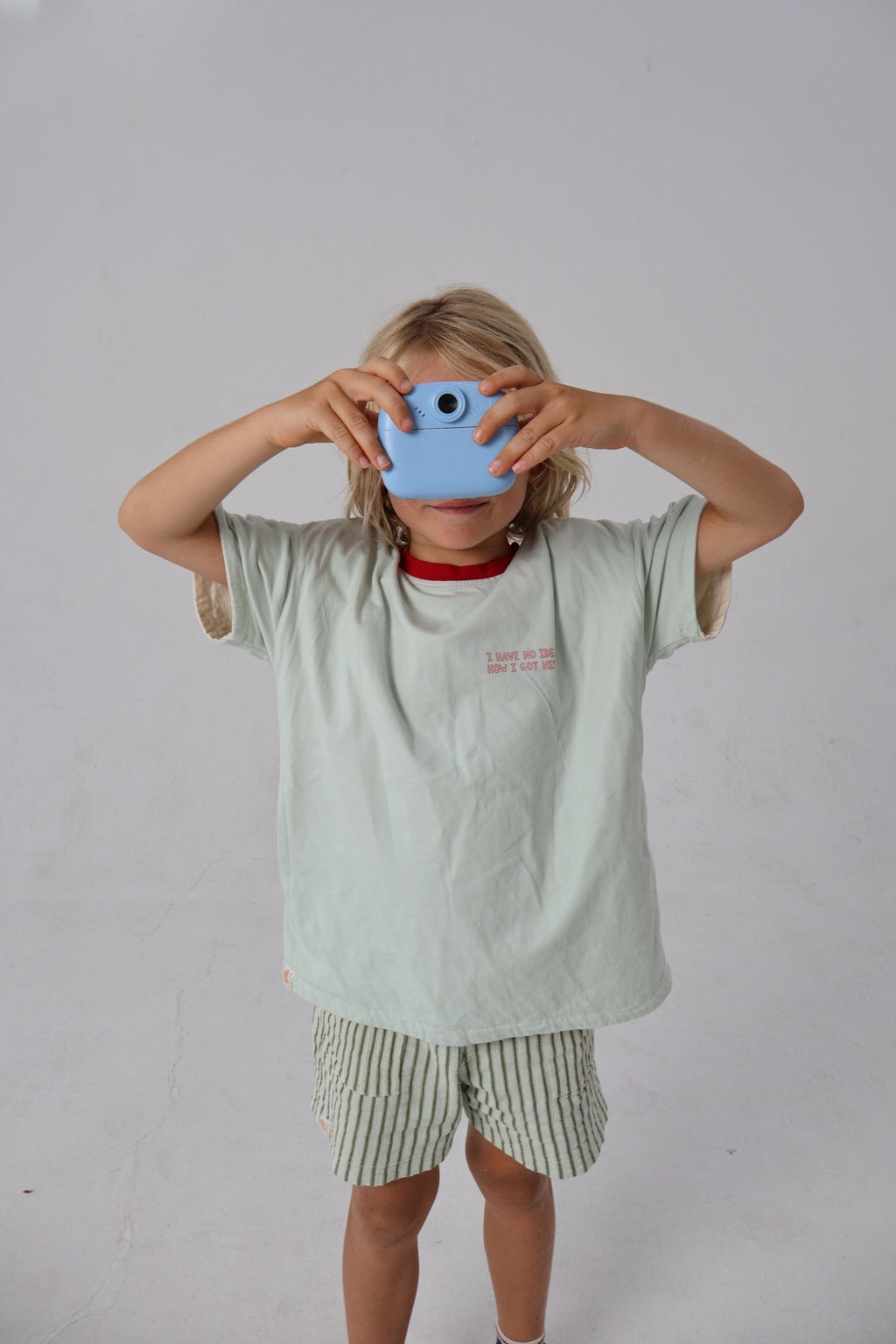 Little Menace Reversible Tee Sea/Sand - LOKAL FOLK