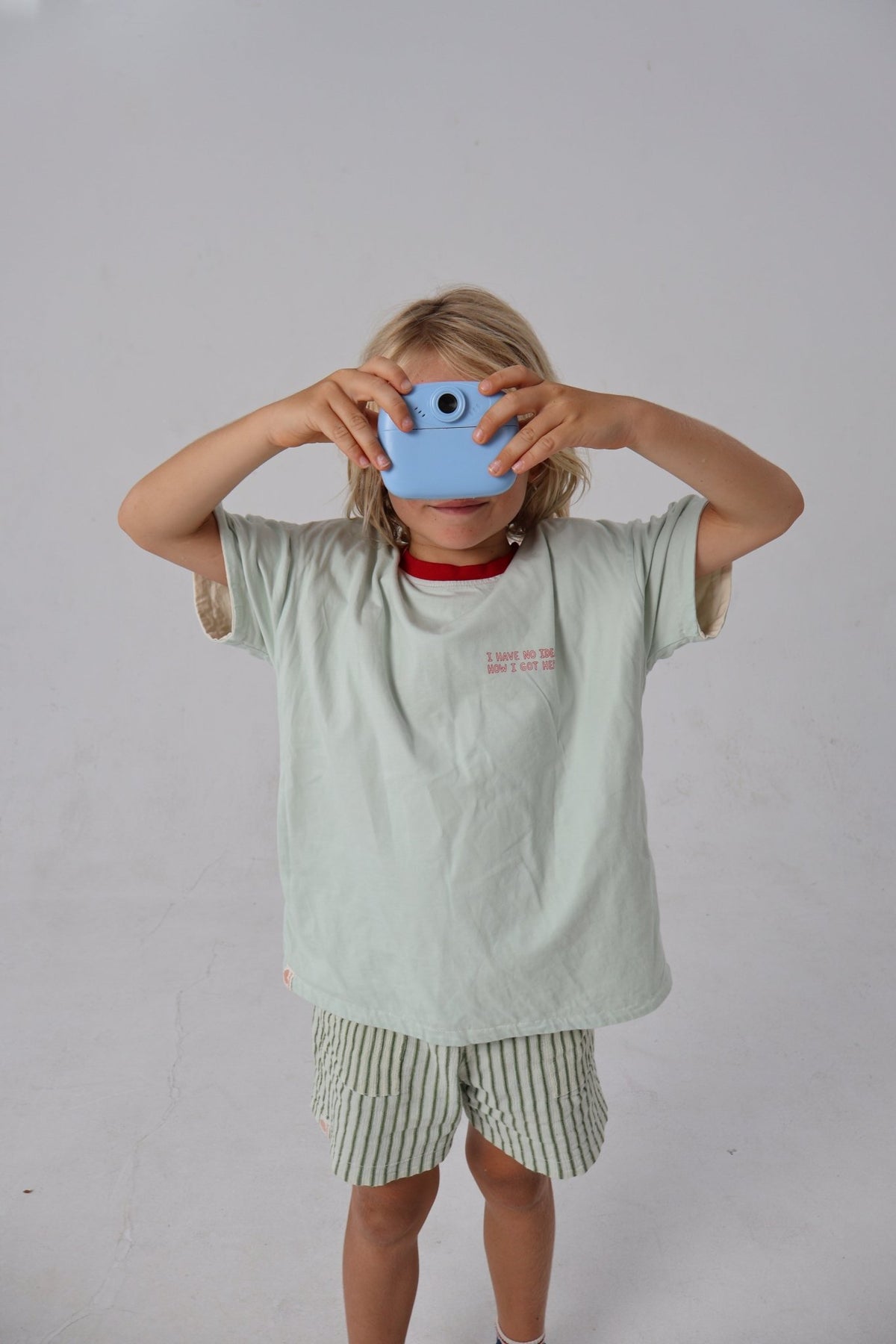 Little Menace Reversible Tee Sea/Sand - LOKAL FOLK