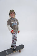 My World Reversible Bucket Hat Blue/Brown - LOKAL FOLK