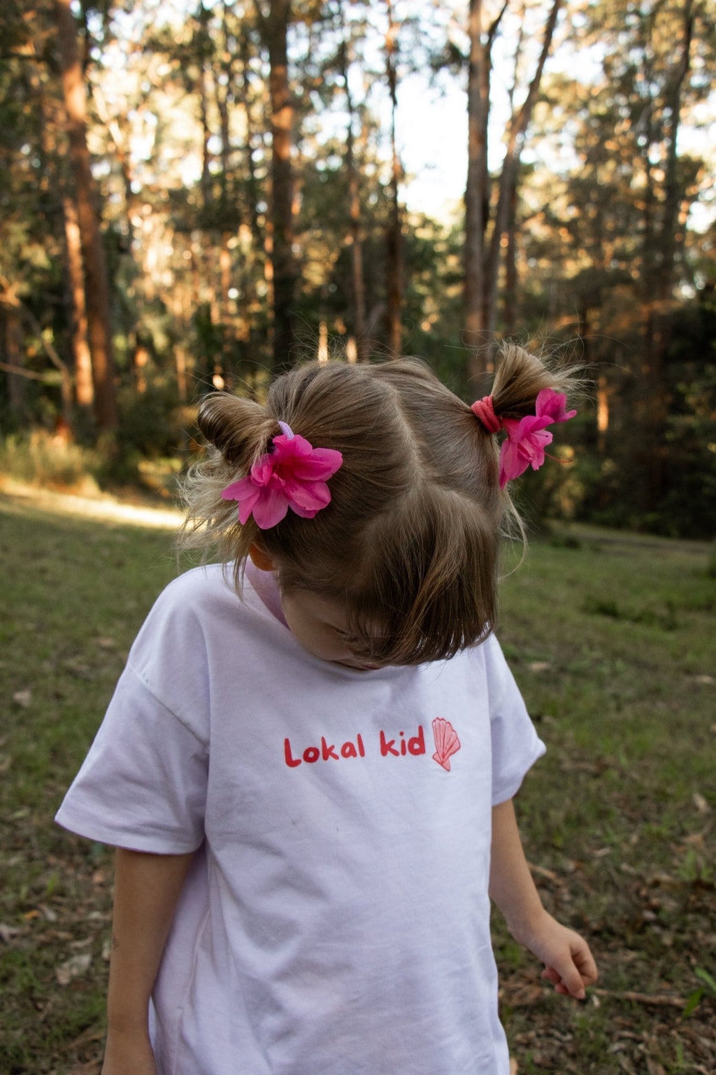 My World Reversible Tee Lilac Sugar - LOKAL FOLK