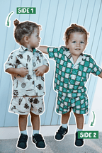 Nalu Button Up – Reversible (two button ups in one) - LOKAL FOLK