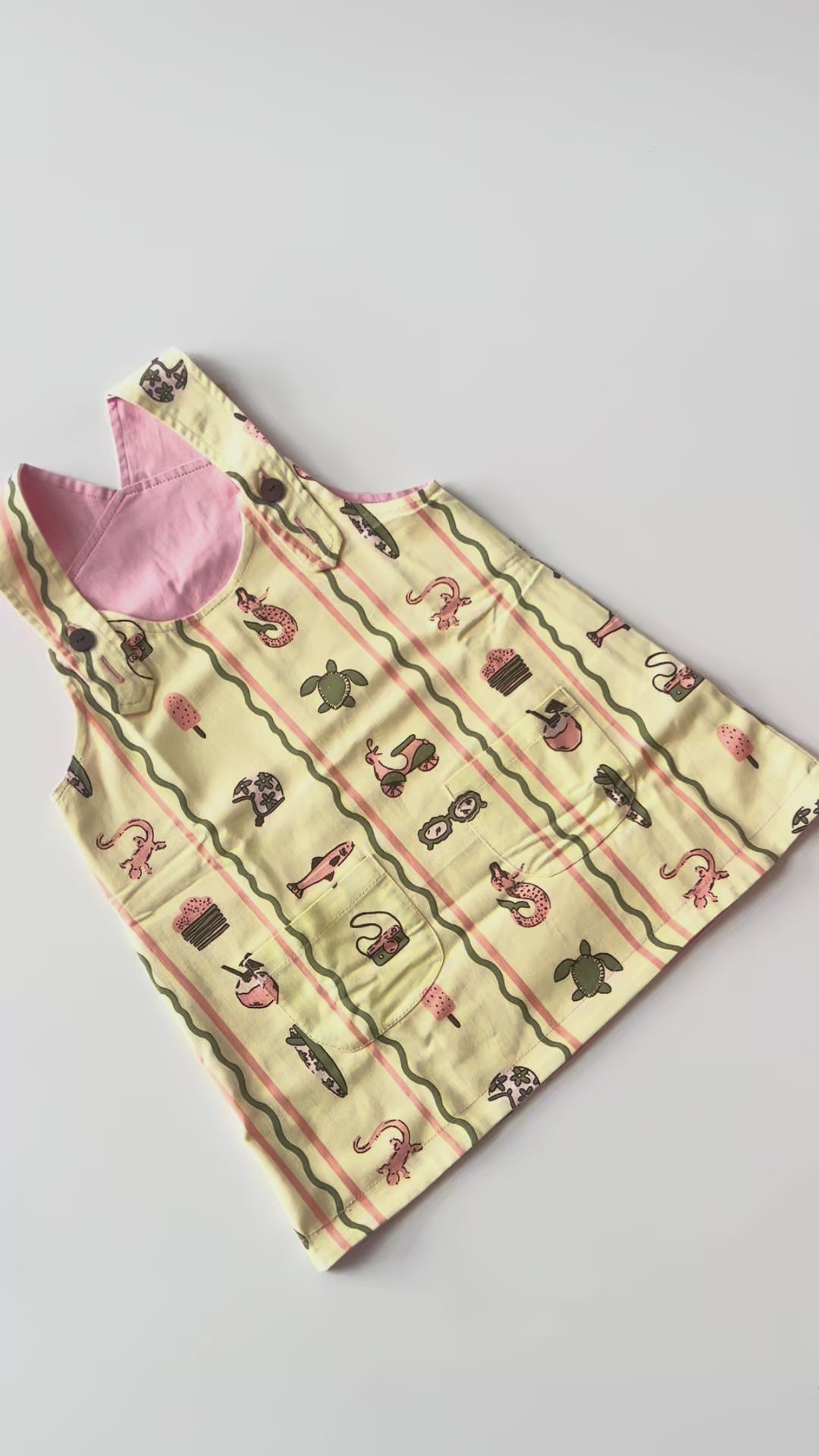 Tiki Dress Reversible (Two dresses in one)