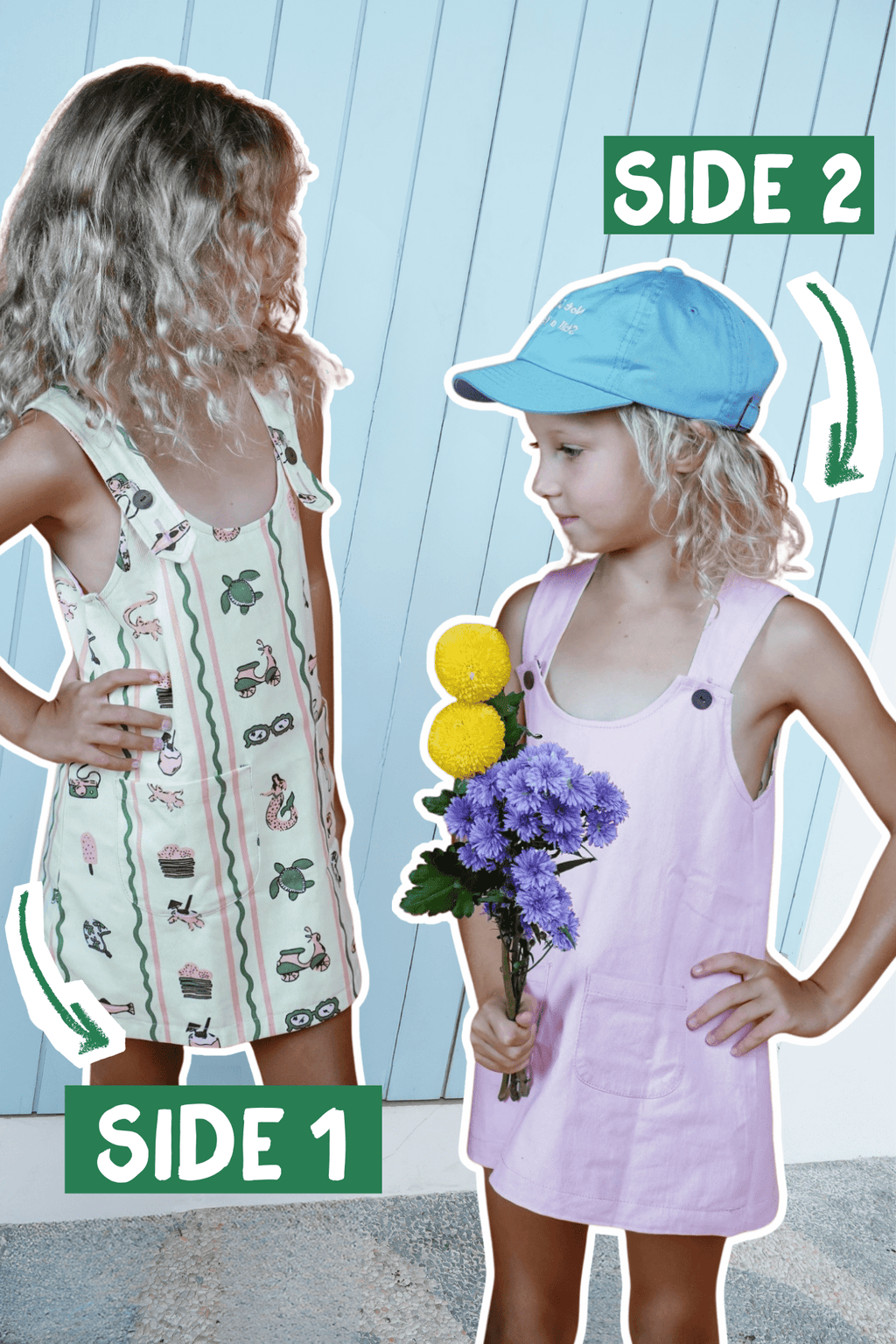 Tiki Dress – Reversible (Two dresses in one) - LOKAL FOLK