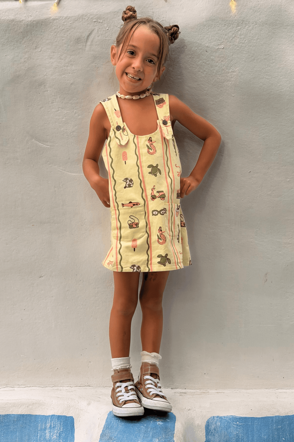 Tiki Dress Reversible (Two dresses in one) - LOKAL FOLK