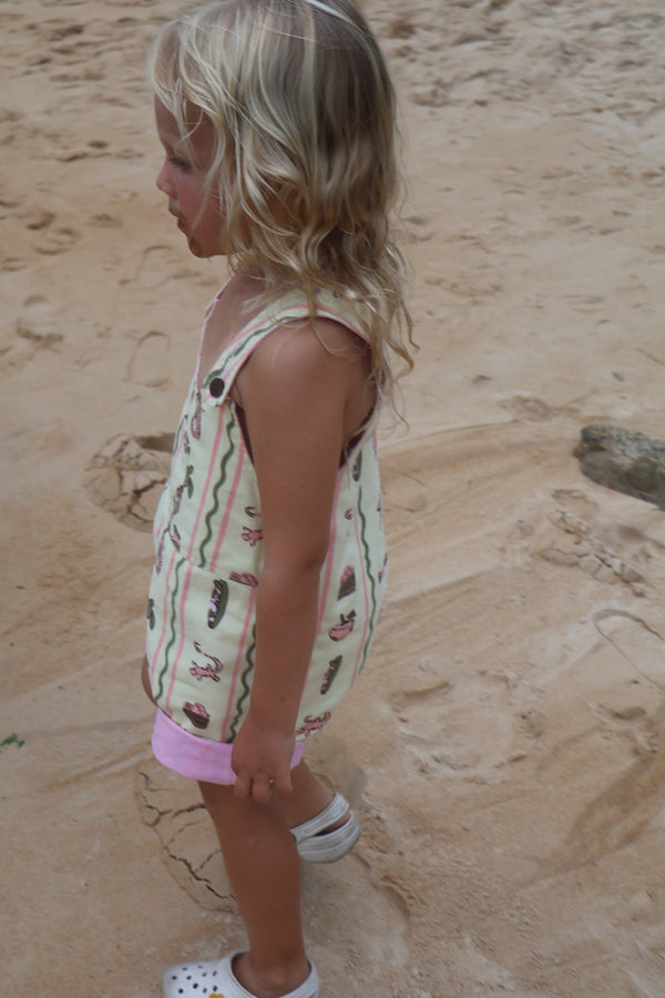 Tiki overalls Reversible (Two in one) - LOKAL FOLK