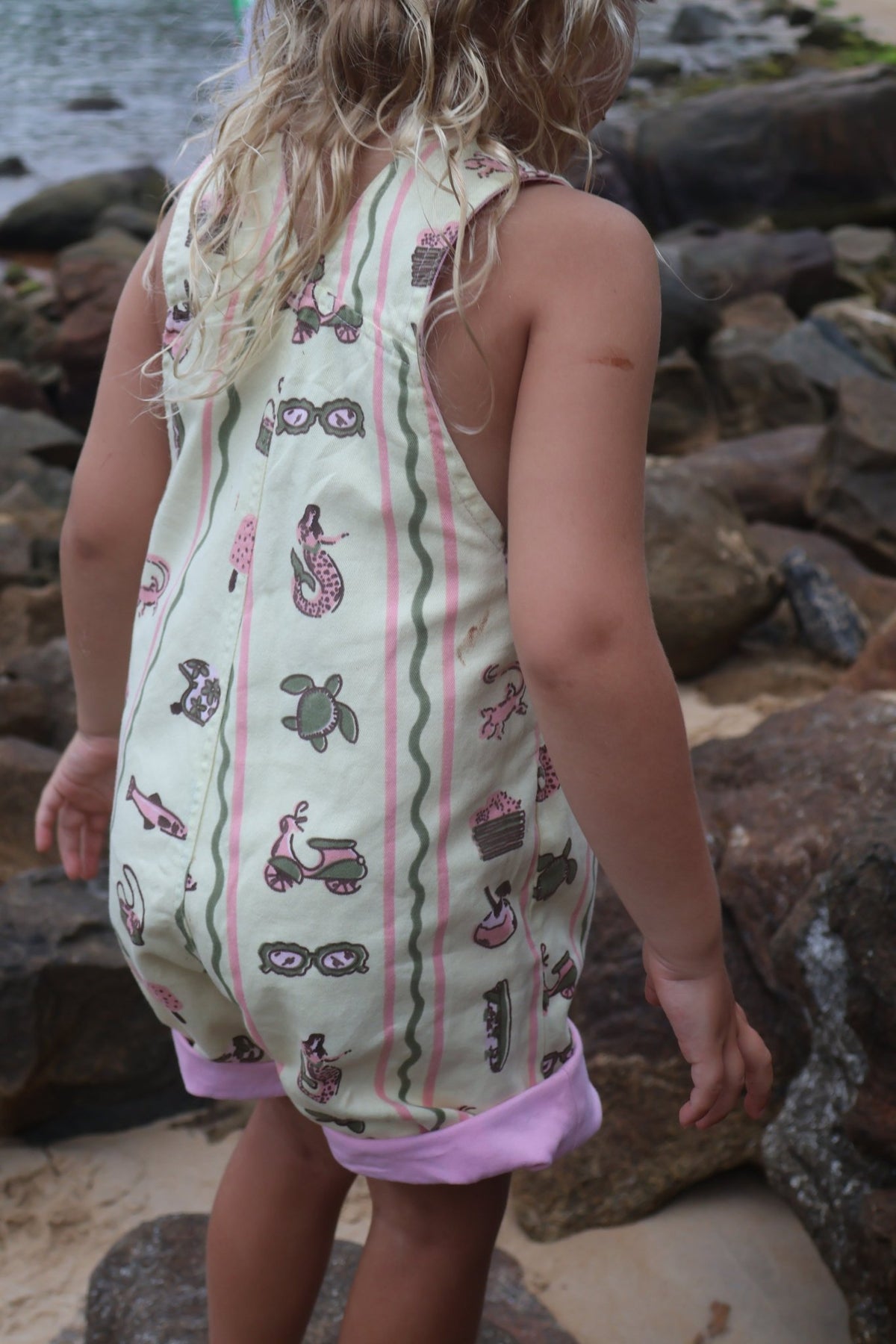 Tiki overalls Reversible (Two in one) - LOKAL FOLK