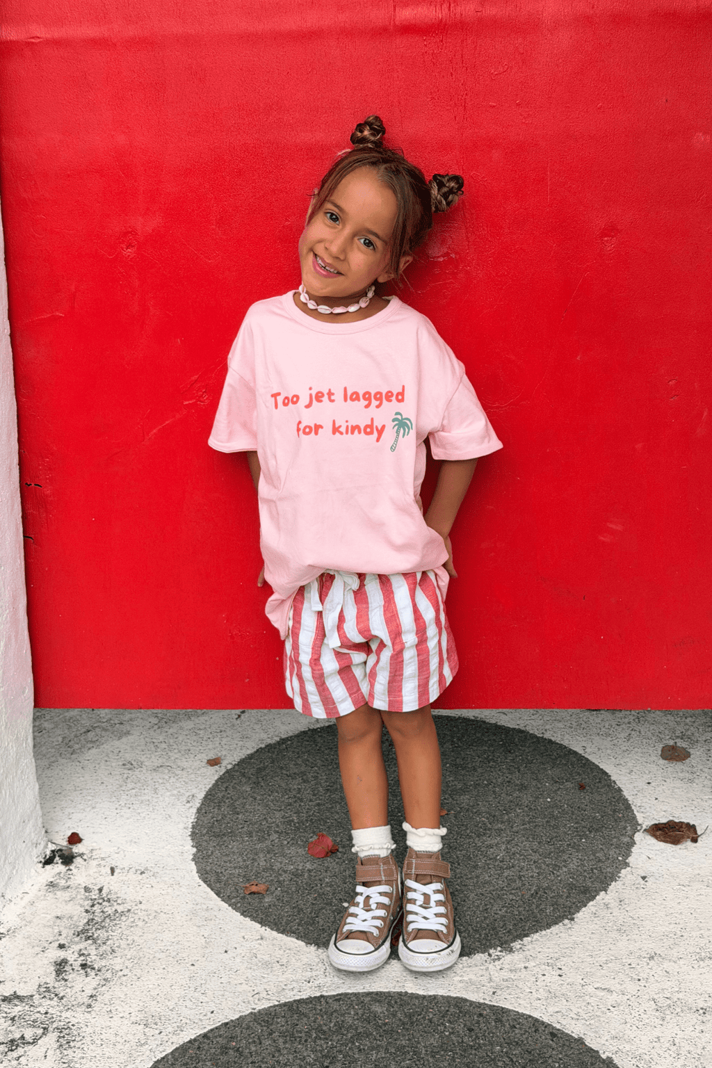 Traveller Tee Pink/Yellow – Reversible (Two tees in one) - LOKAL FOLK