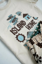 Traveller Tee White/Sugar – Reversible (Two tees in one) - LOKAL FOLK