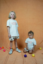 Traveller Tee White/Sugar – Reversible (Two tees in one) - LOKAL FOLK